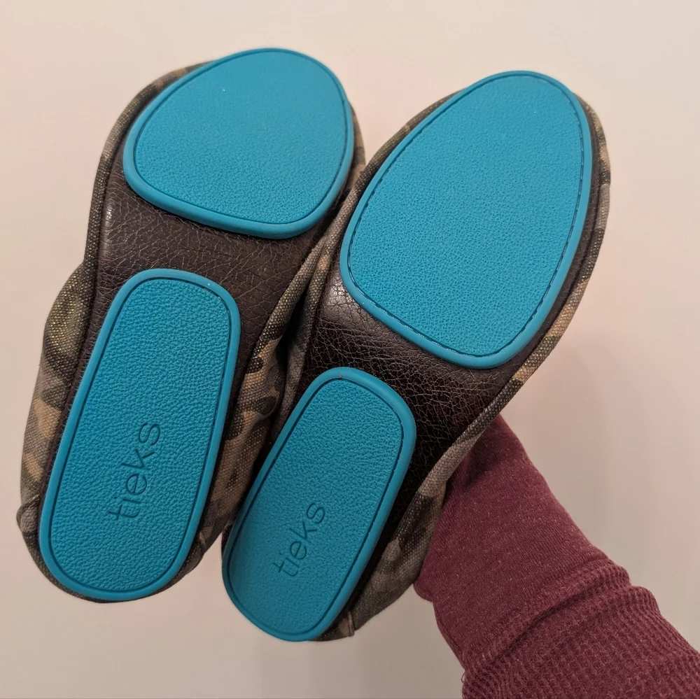 Tieks Camouflage Camo Canvas Ballet Flats Size 9 - Picture 6 of 10